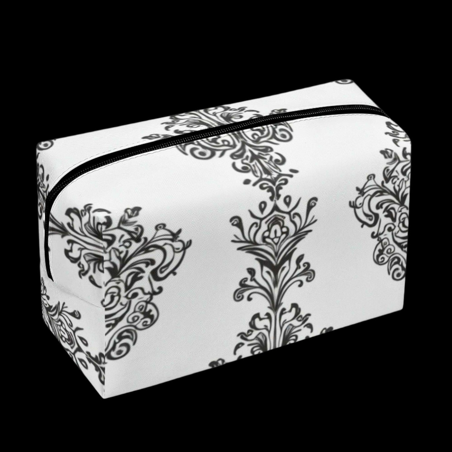 Royal Lace PU Leather Cosmetic Bag Default Title