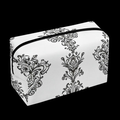 Royal Lace PU Leather Cosmetic Bag Default Title