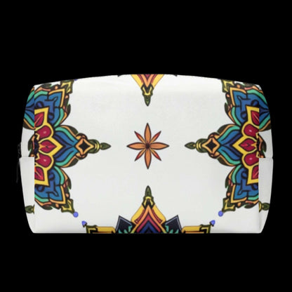 Jewel Bloom PU Leather Cosmetic Bag