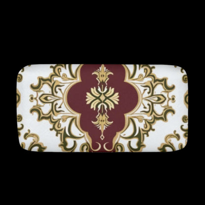 Damask PU Leather Cosmetic Bag