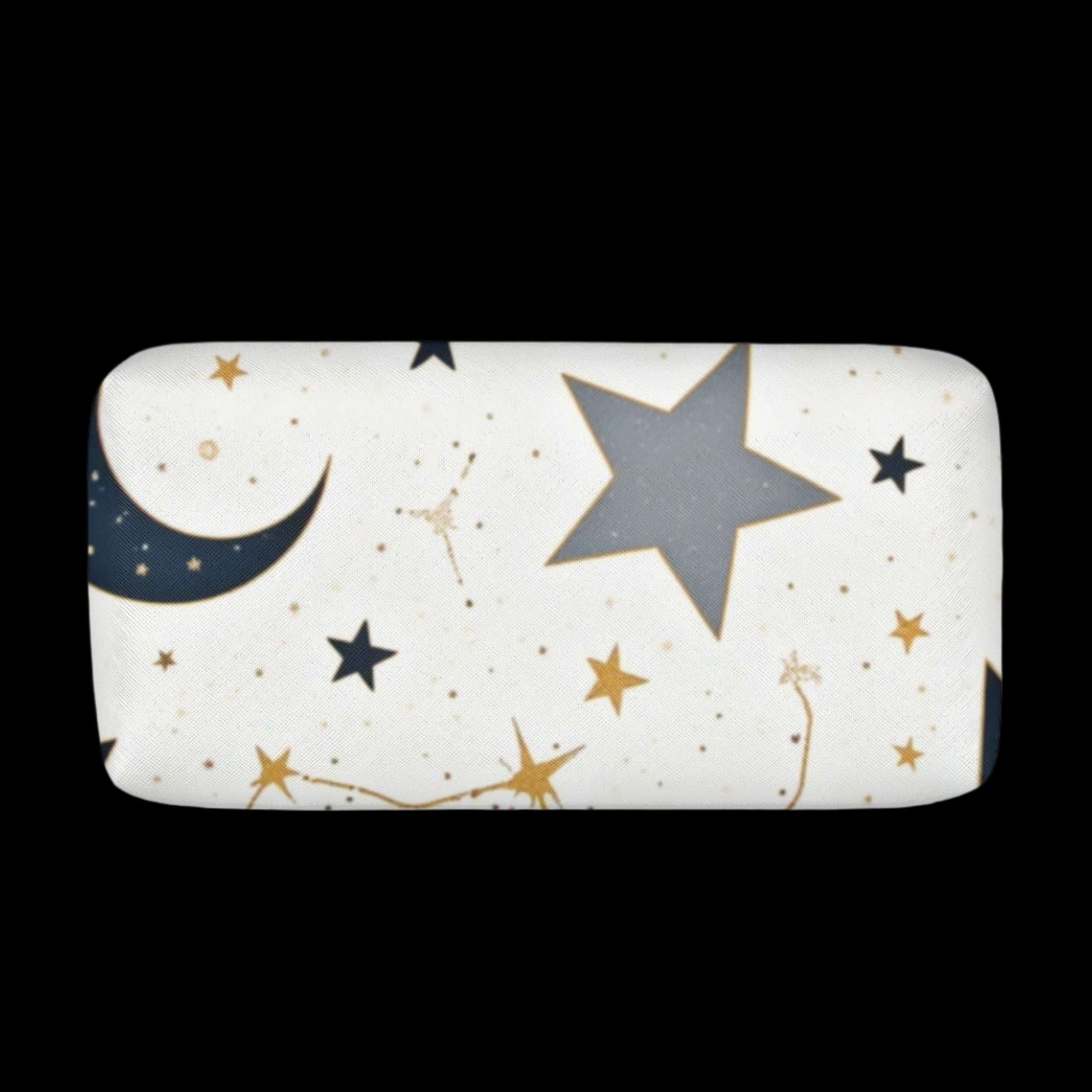 Stars PU Leather Cosmetic Bag