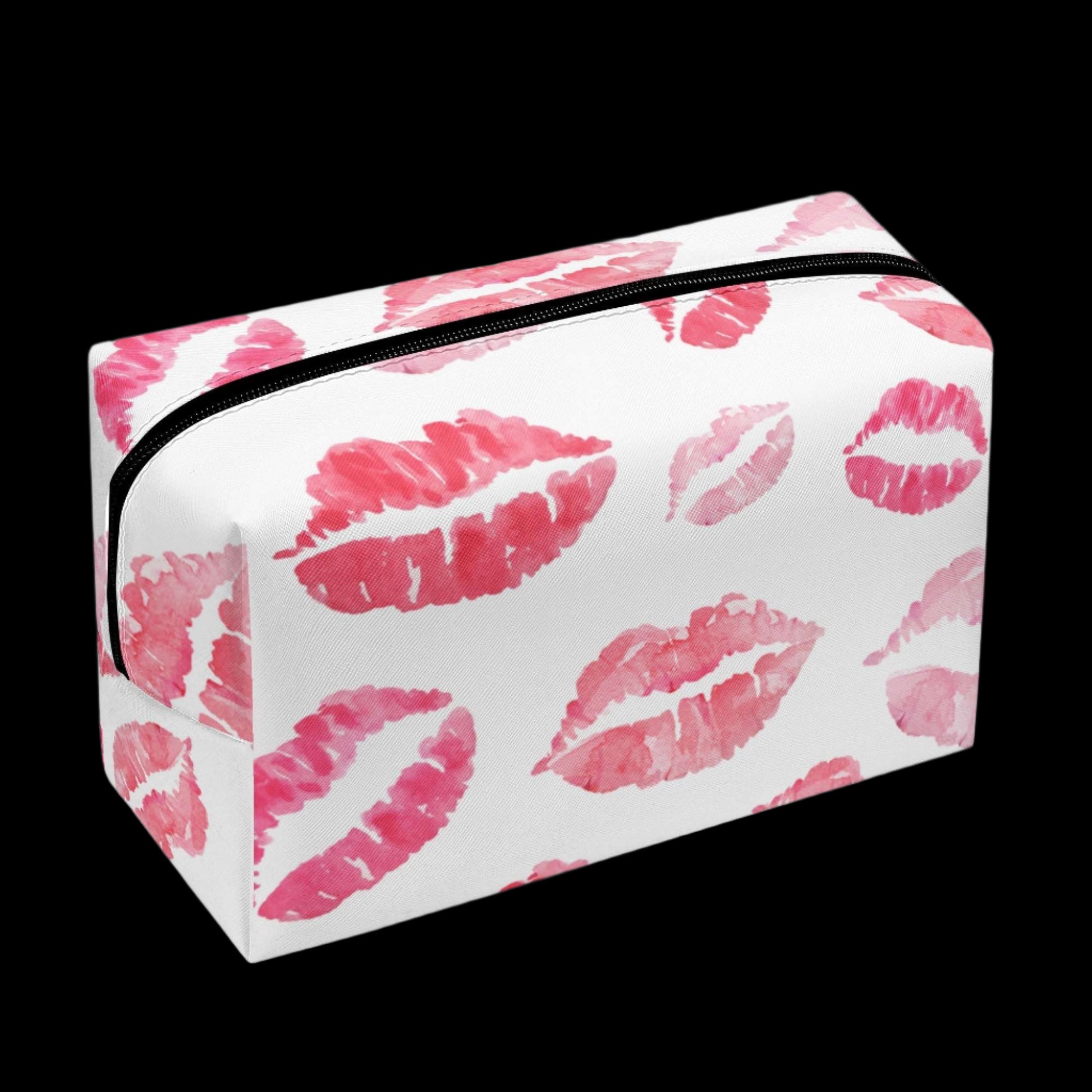 Lips PU Leather Cosmetic Bag Default Title