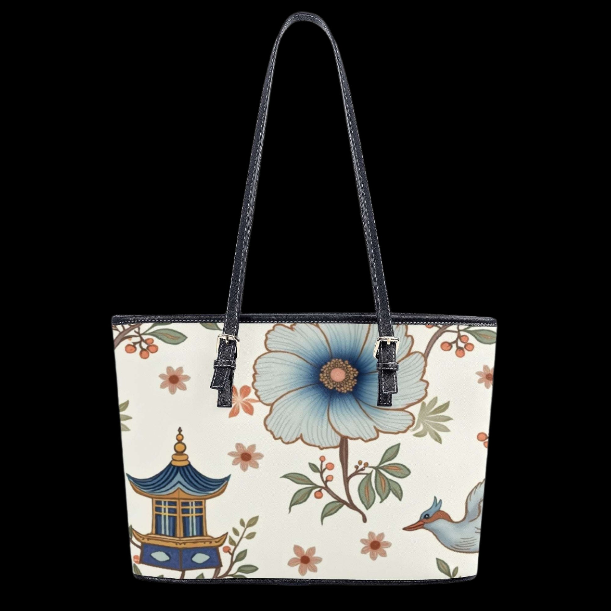 Porcelain Blooms Tote