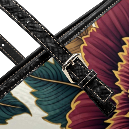 Luxury Baroque Blooms Tote | Sophisticated Handbag with Opulent Floral Design