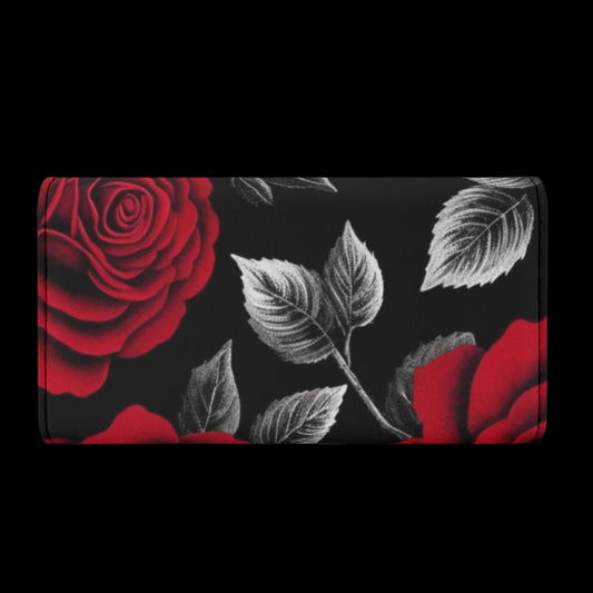 Elegant and luxurious wallet from Opulentia Handbags, expertly crafted from premium materials with a refined design. Featuring exquisite detailing, a sleek silhouette, and a sophisticated finish, this timeless accessory adds a touch of glamour and functionality to any outfit.